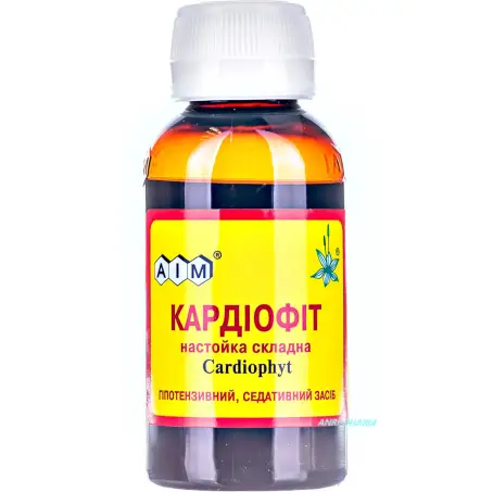 КАРДИОФИТ 100 мл настойка сложная фл. полимер.