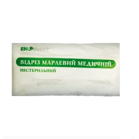 Отрез марлевый нестерильный Экобинт медицинский 10 м х 90 см, тип марли 17