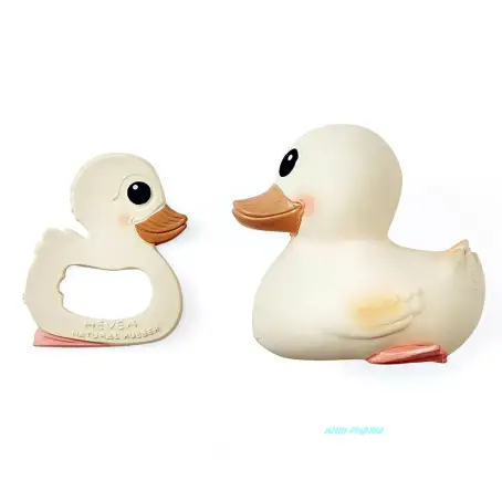 ИГРУШКА Д/ВАННОЙ И ПРОРЕЗ. HEVEA KAWAN Утка