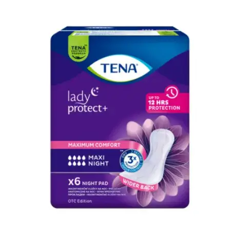 Прокладки урологічні Tena Lady Maxi Night, 6 штук