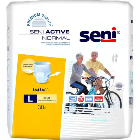 ТРУСИ ПОГЛИН. ДЛЯ ДОР. SENI ACTIVE normal large №30