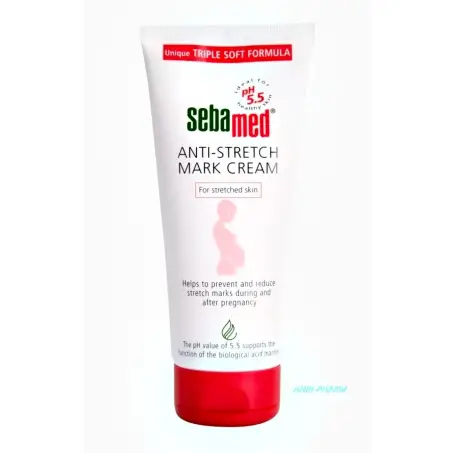 КРЕМ Д/ТІЛА SEBAMED проти розтяжок д/чутл. шкіри тіла 200 мл