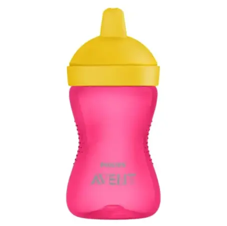 Чашка-непроливайка Philips Avent SCF804/04 з твердим носиком з 18 місяців, рожева, 300 мл