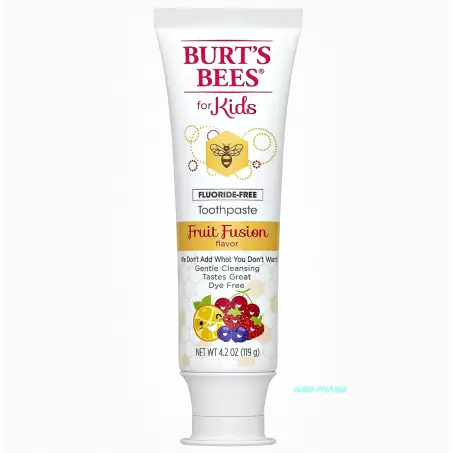 Зубная паста BURT"S BEES KIDS fluoride-free Fruit Fusion 119 г