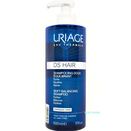 ШАМПУНЬ URIAGE DS HAIR м'який баланс. 500 мл