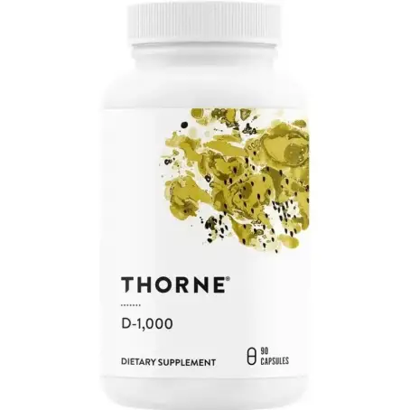 Витамин Д3(Vitamin D3)Thorne Research,1000МО,90 капсул