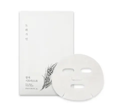Тканинна маска з рисовими висівками HOUSE OF DOHWA, 25 ml