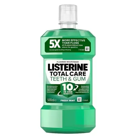 Ополаскиватель для полости рта Listerine Total Care Teeth & Gum Уход за зубами и деснами, 500 мл