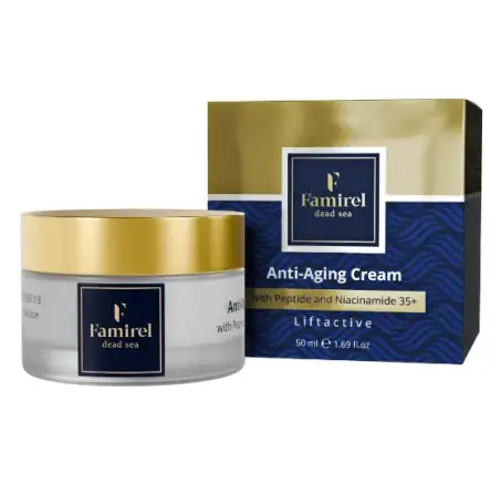  Крем денний антивіковий Famirel "Liftactive" з пептидами і ніацинамідом, 50мл