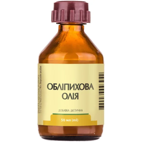 Обліпихова Олія, 50 мл фл.