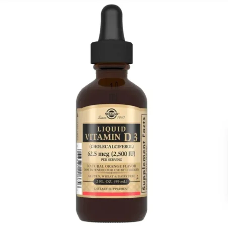 Витамин D3 Solgar (Солгар) 2500 MO, 59 мл р-н фл.