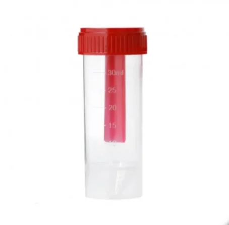 Контейнер для забора образцов биоматериала стерильный (кал), 30 мл
