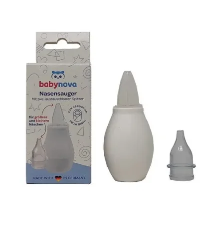 Носоочисник + змінна насадка Baby-Nova