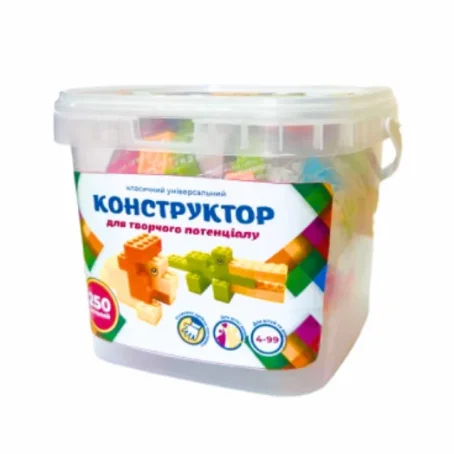 КОНСТРУКТОР универсальный 250 деталей