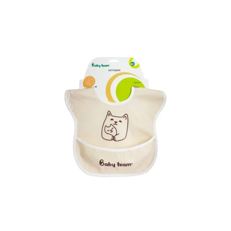 Нагрудник (влагонепроницаемый) Baby Team арт. 6525