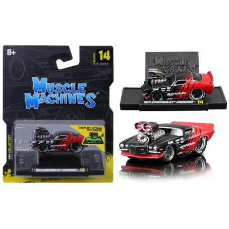 Машинка игрушечная Maisto в масштабе 1:64 серии "Muscle Machines" в ассортименте арт.15526