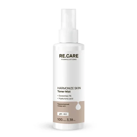 Гармонизирующий тонер-мист Harmonize Skin Toner Mist RE.CARE, 100 мл