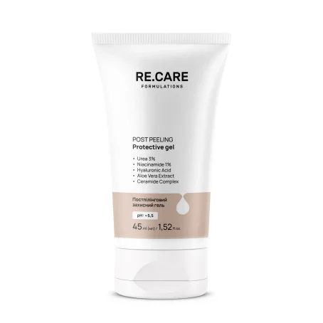 Постпілінговий захисний гель Post Peeling Protective gel RE.CARE, 45 мл