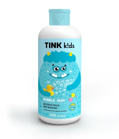 Детская пена для ванны Bubble Gum Tink kids, 500 мл