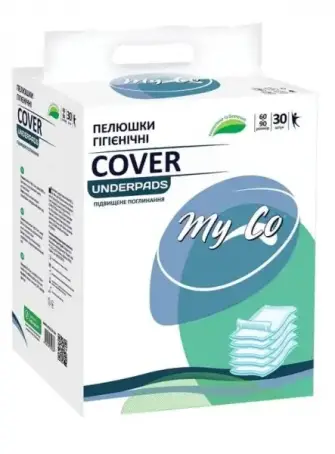 Пелюшки гігієнічні MyCo Cover, 60 х 90 см №30