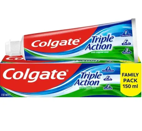Зубна паста COLGATE ПОТРІЙНА ДІЯ 150 мл