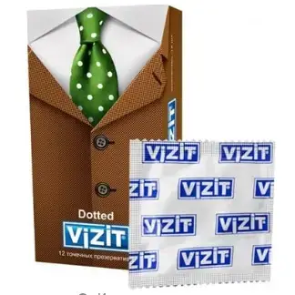 VIZIT Презервативи з пухир. №12