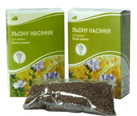Льна семена, 200 г пачка