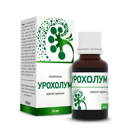 Урохолум капли оральные флакон, 25 мл
