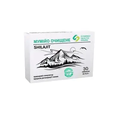 МУМІЙО ОЧИЩ. SHILAJIT ASIA 0,2 г №30 табл.