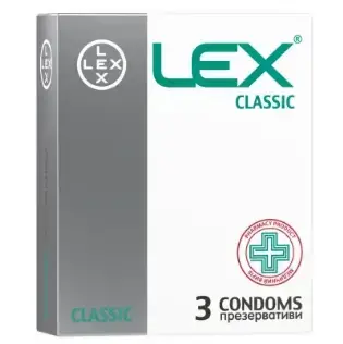LEX Classic Презервативи класичні, №3