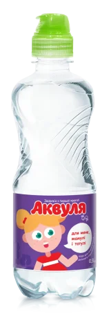 Вода питьевая Аквуля негазированная Спорт пет/бут, 0,5л