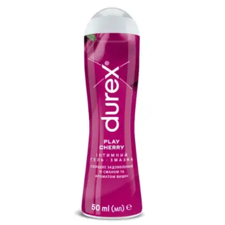 DUREX Play Cherry Гель-змазка зі смак.та аром. вишні, 50 мл