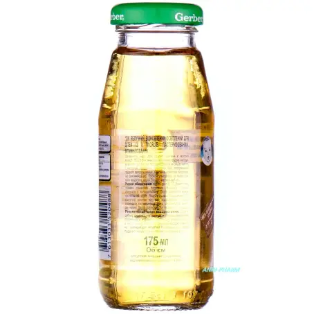 СОК GERBER ЯБЛОЧНЫЙ с 3 мес. 175 мл