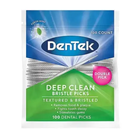 Флосс-зубочистки DenTek Deep Clean, 100 шт