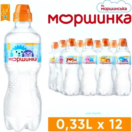 МІНВОДА МОРШИНКА-СПОРТ 0,33 л н/г