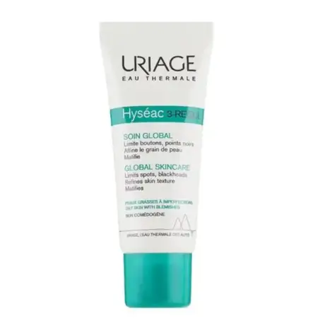 Универсальный крем для лица Uriage Hyseac 3-Regul Soin Global для жирной и проблемной кожи, 40 мл