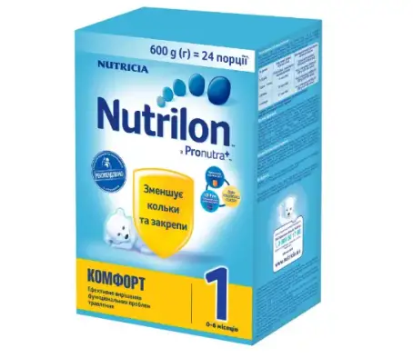 NUTRILON 1 Комфорт Суміш  молочна 0-6 міс. 600 г