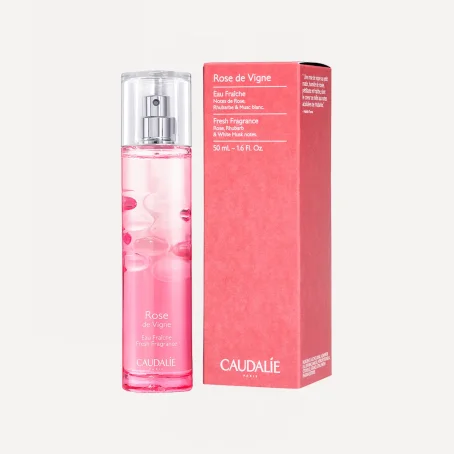 Энергетическая туалетная вода Caudalie Rose des Vignes, 50 мл