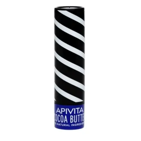 Бальзам для губ Apivita з маслом какао SPF 20, 4,4 г
