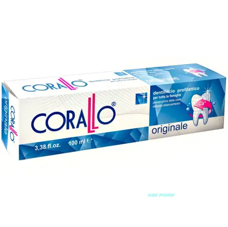 Зубна паста CORALLO морська компл. дія 100 мл