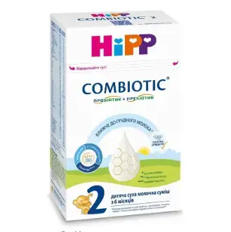 Суміш суха молочна HiPP Combiotic 2, для дітей з 6 місяців, 500 г