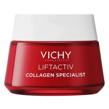 Крем-догляд денний Vichy LiftActiv Collagen Specialist антивіковий для стимулювання вироблення колагену для всіх типів шкіри, 50 мл