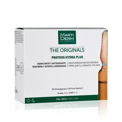 Ампули для обличчя MartiDerm Proteos Hydra Plus, 2 мл №10