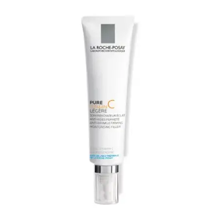 Крем-філер для обличчя La Roche-Posay Pure Vitamin C Legere антивіковий зволожуючий комплексної дії для нормальної, комбінованої шкіри, 40 мл