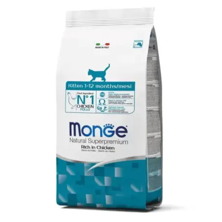 Сухой корм для котят всех пород Monge Cat Kitten 0,4 кг