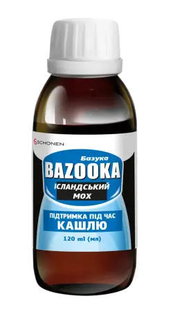 Базука Ісландський мох еліксир 120 мл
