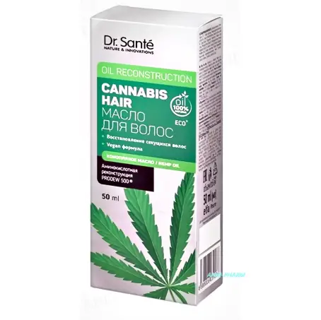 ОЛІЯ ДЛЯ ВОЛОССЯ DR.SANTE Cannabis Hair 50 мл