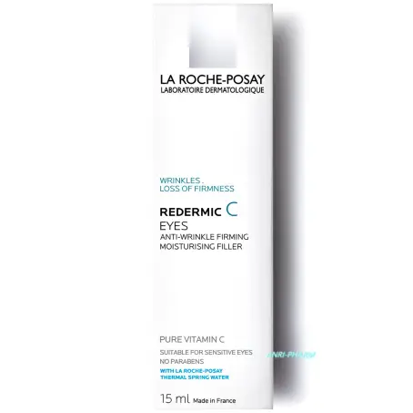 LA ROCHE POSAY РЕДЕРМИК С АНТИВОЗР. УХОД КОМПЛ. ДЕЙСТВ. д/чувств. кожи контура глаз 15 мл (Cosmetique Active Int./032790)