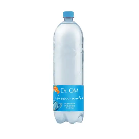 Вода питна н/г ТМ Dr. OM Classic Water, 1,5 л