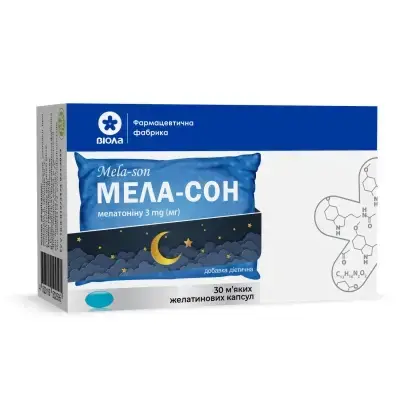 Мела-сон мягкие желатиновые капсулы №30